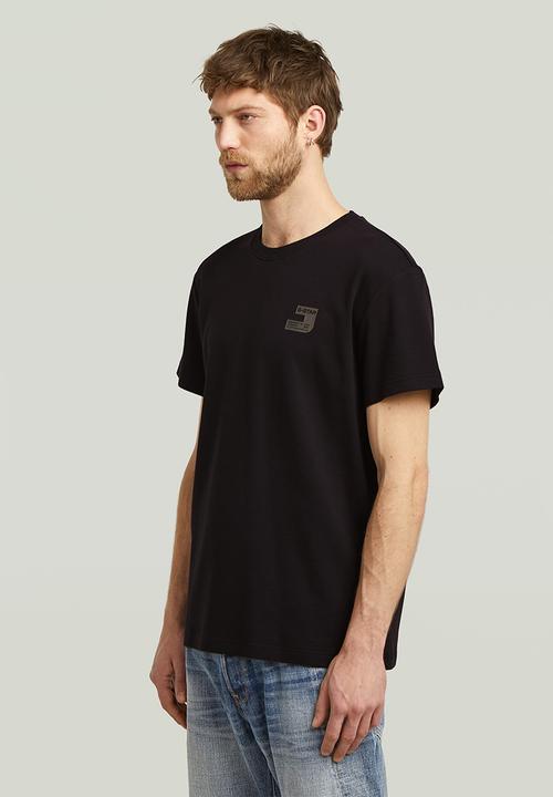 G-STAR - Chest Logo R T - Dk Black