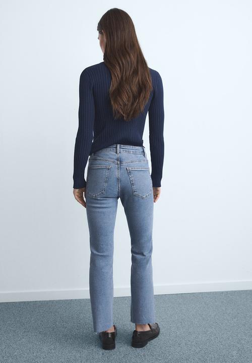 MANGO - Jeans Sienna  -  Open Blue