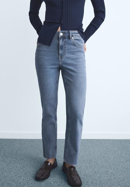 MANGO - Jeans Sienna  -  Open Blue