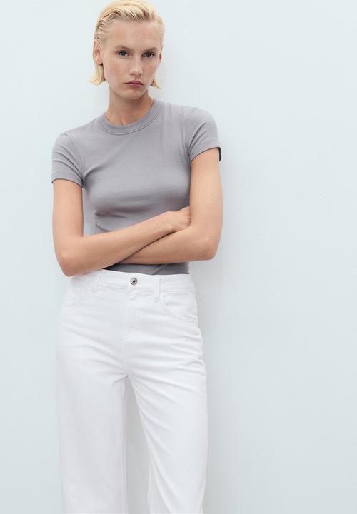 MANGO - Jeans Danila - White