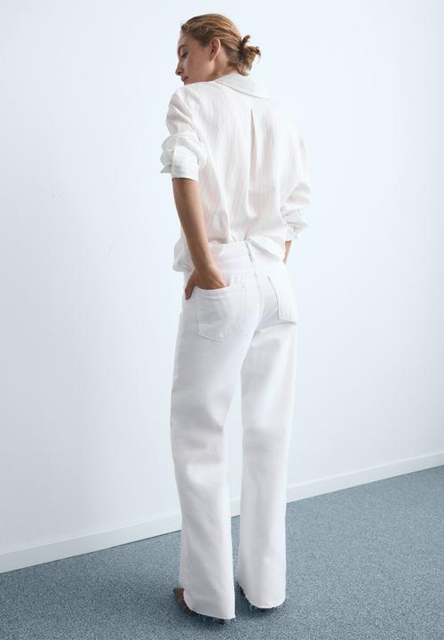 MANGO - Jeans Danila - White