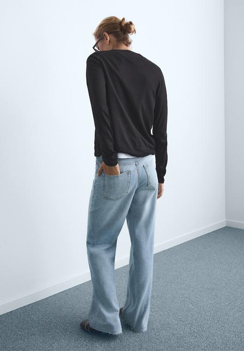 MANGO - Jeans Danila - Open Blue