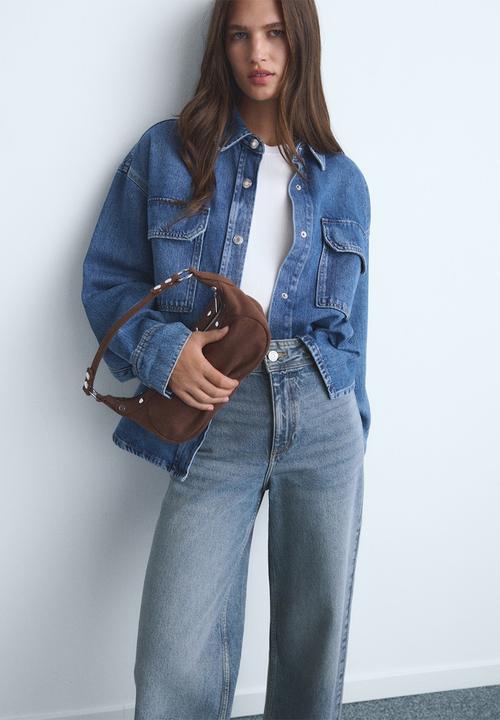 MANGO - Jeans Catherin - Open Blue