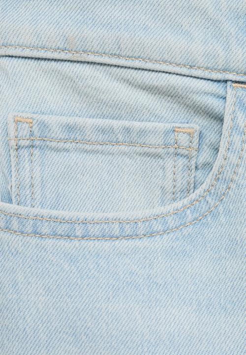 MANGO - Jeans Newmom - Open Blue