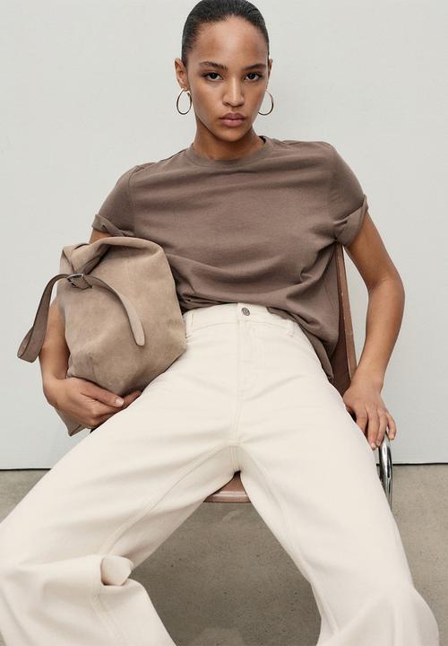 MANGO - Jeans Catherin - Natural