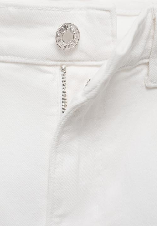 MANGO - Jeans Sienna - White