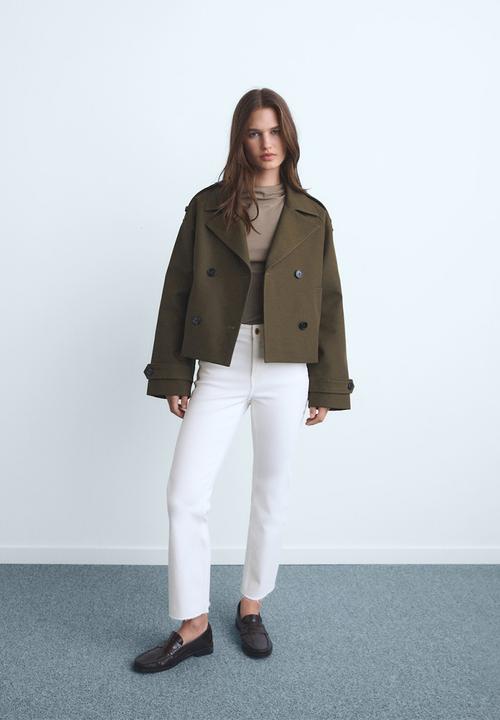MANGO - Jeans Sienna - White
