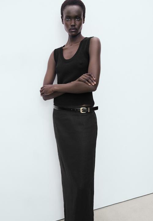 MANGO - Skirt Fred - Black