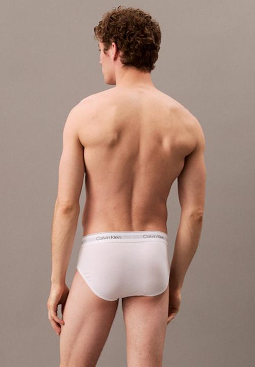 Calvin Klein - Hip Brief 3Pk - White