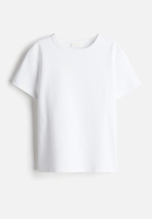H&M - Cotton T-shirt - white