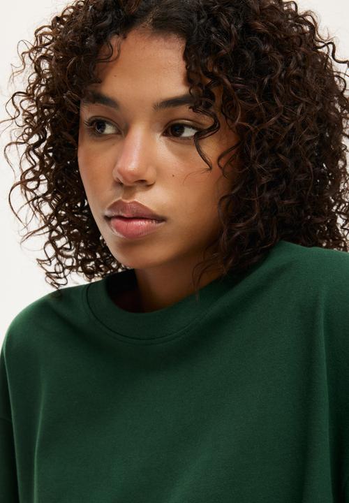 Cotton On - The Boxy Oversized Tee - Heritage Green