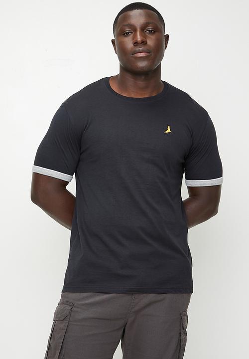 Brave Soul - T-Shirts - Dark Navy/Optic White/Light Grey Marl 3-Pack
