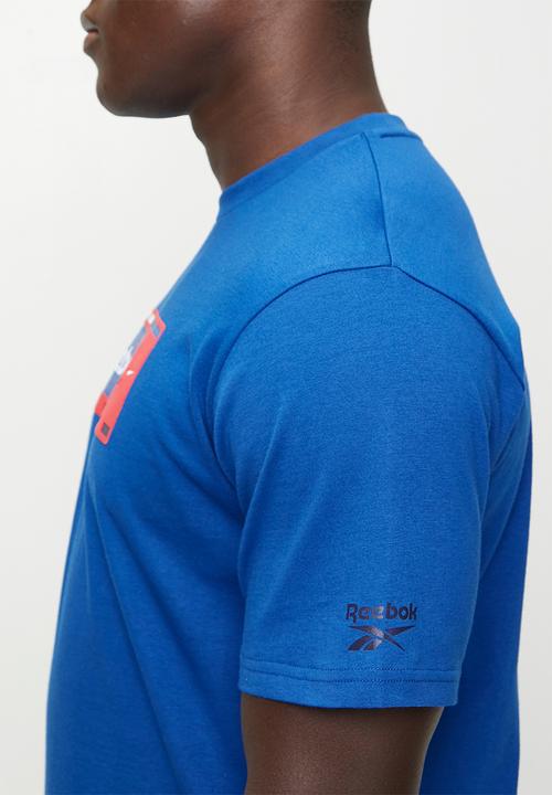 Reebok - Cameron Short sleeve Crewneck Tee - Vector Blue
