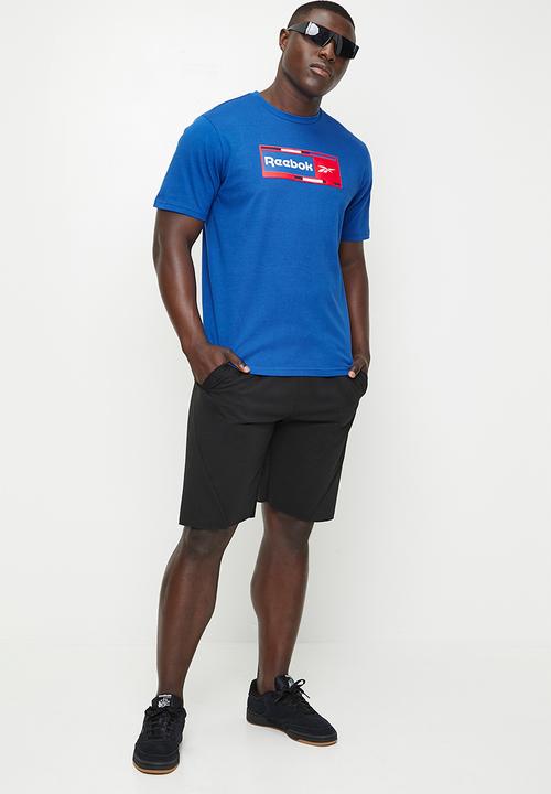 Reebok - Cameron Short sleeve Crewneck Tee - Vector Blue
