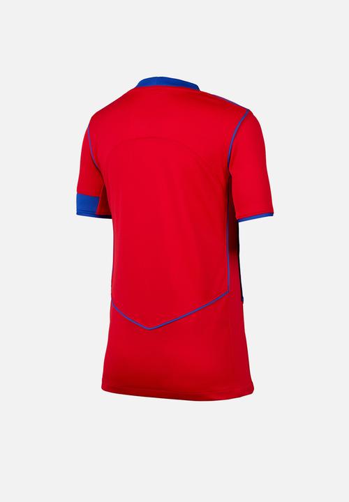 Nike - Paris Saint Germainyouth Nike Dri-Fit Stadium Jersey - Global Red/Sport Red/Hyper Royal