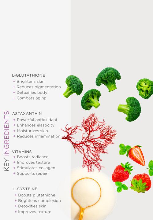 SKIN NUTRITION - Flawless Face L-Glutathione Collagen Granuless - 200g