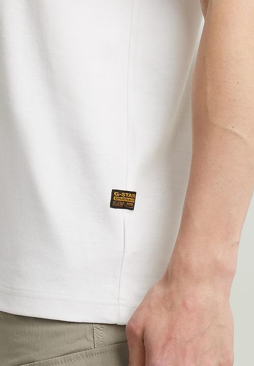 G-STAR - Chest Logo R T - White