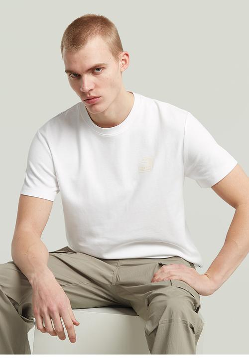 G-STAR - Chest Logo R T - White
