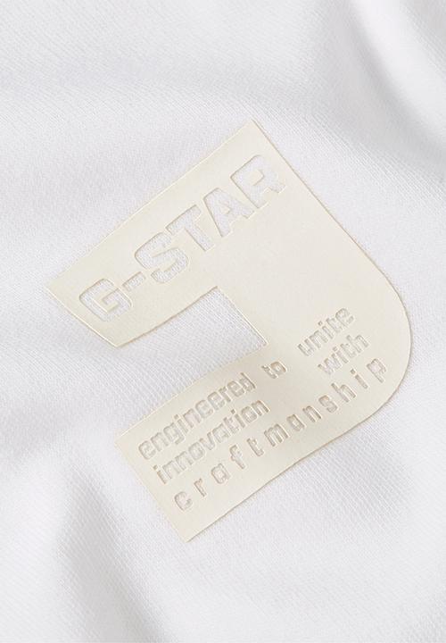 G-STAR - Chest Logo R T - White