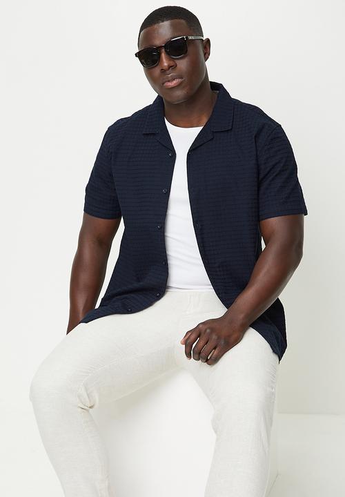 Brave Soul - Shirts - Navy