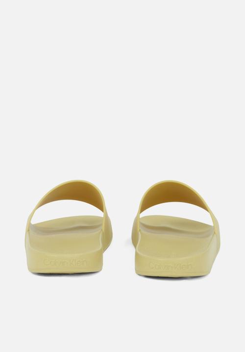 Calvin Klein - Pool slide rubber - Avocado Oil