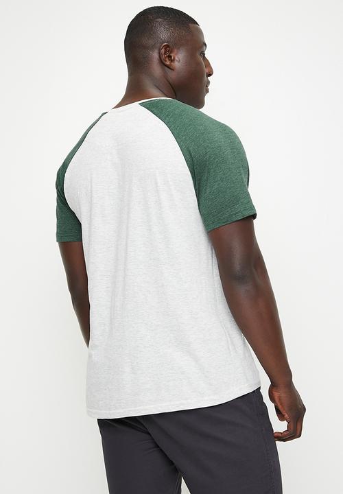 Brave Soul - T-shirts - light ecru marl