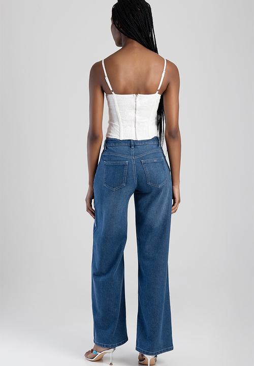 SISSY BOY - Thinking Of You: Corset Top With Cups - Off White
