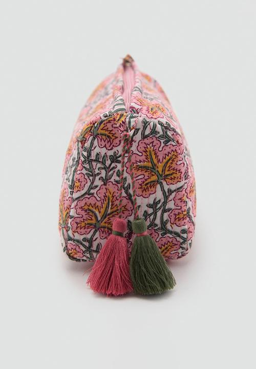 MANGO - Cosmetic bag loto - medium pink
