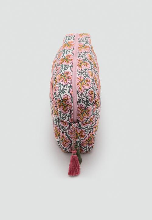 MANGO - Cosmetic bag loto - medium pink