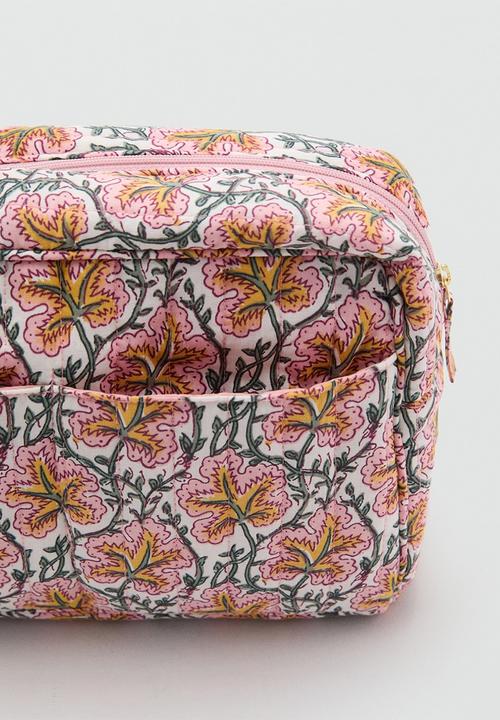 MANGO - Cosmetic bag loto - medium pink