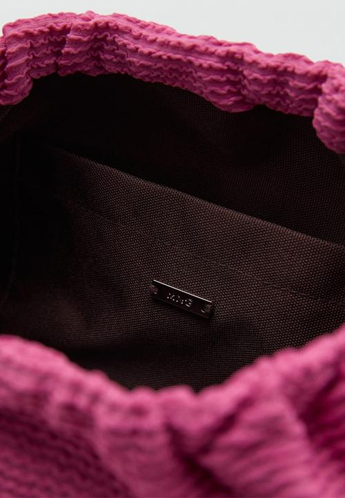 MANGO - Cosmetic bag sirs - bright pink