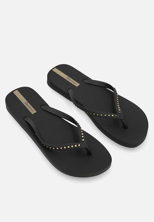 Ipanema - Essence  Flip Flop - Black & gold