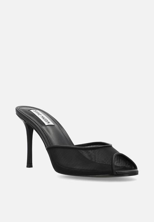 Steve Madden - Rollout-m heel - black mesh