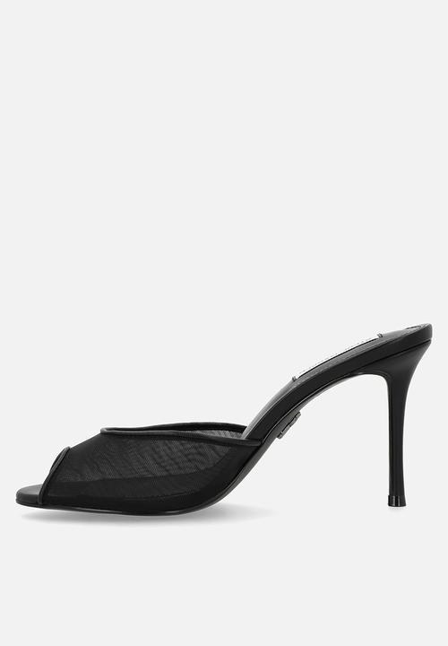 Steve Madden - Rollout-m heel - black mesh