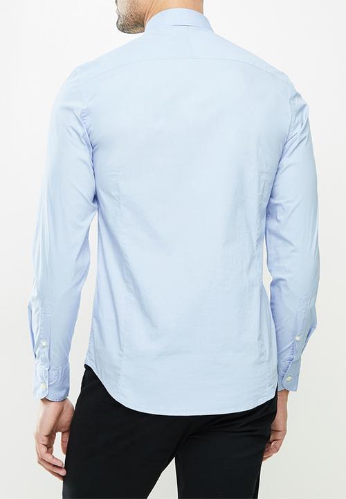 Replay - Replay poplin shirts - blue