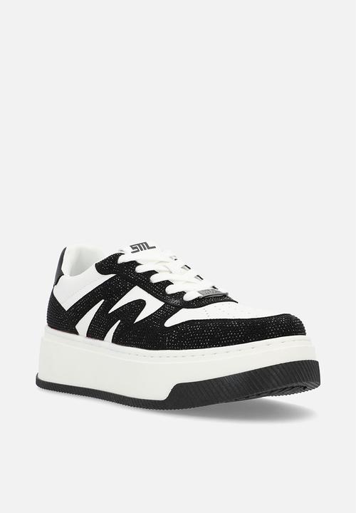Steve Madden - Dynamo-r sneaker - black & white
