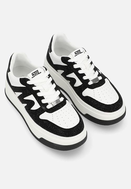 Steve Madden - Dynamo-r sneaker - black & white