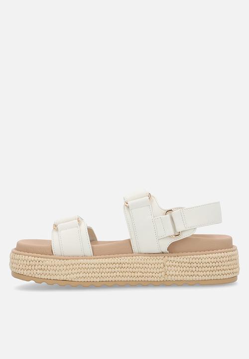 Steve Madden - Bigmona espadrille - white & neutral