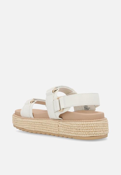 Steve Madden - Bigmona espadrille - white & neutral