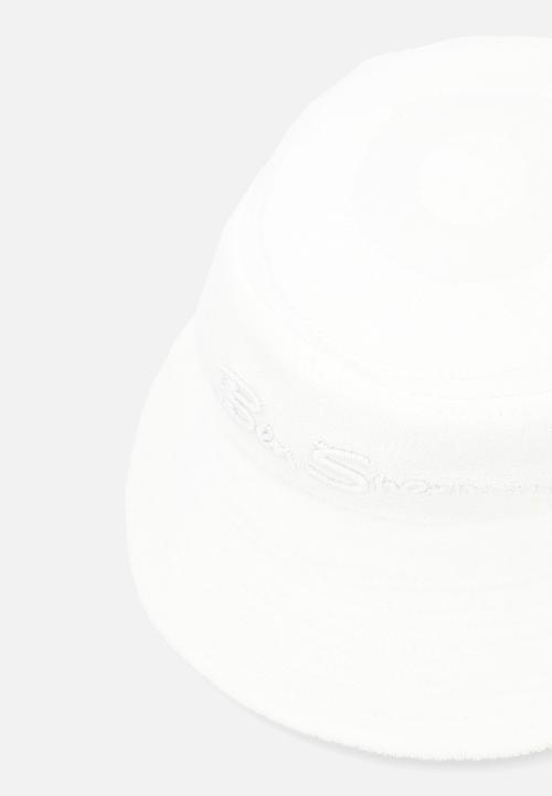 Ben Sherman - Target Towelling Bucket Hat - White