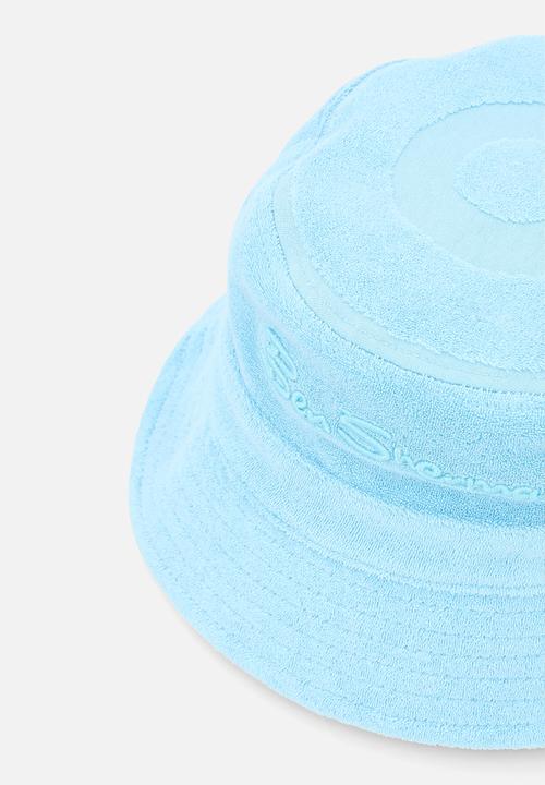 Ben Sherman - Target Towelling Bucket Hat - Retro Blue