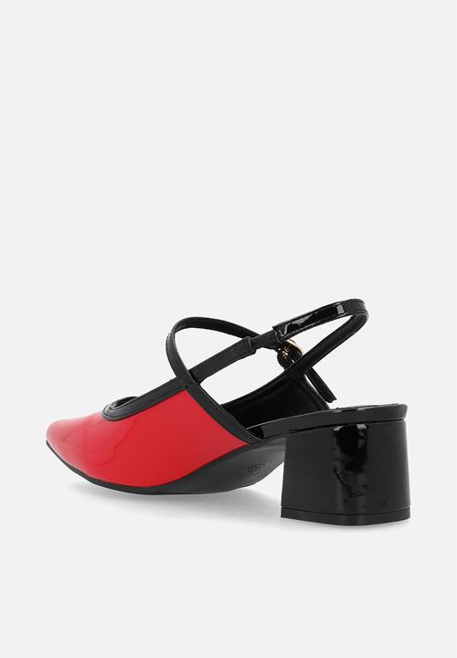 Madison® - Milena heel - red & black