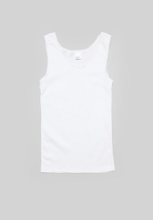 Pop Candy - 2 Pack vest - white