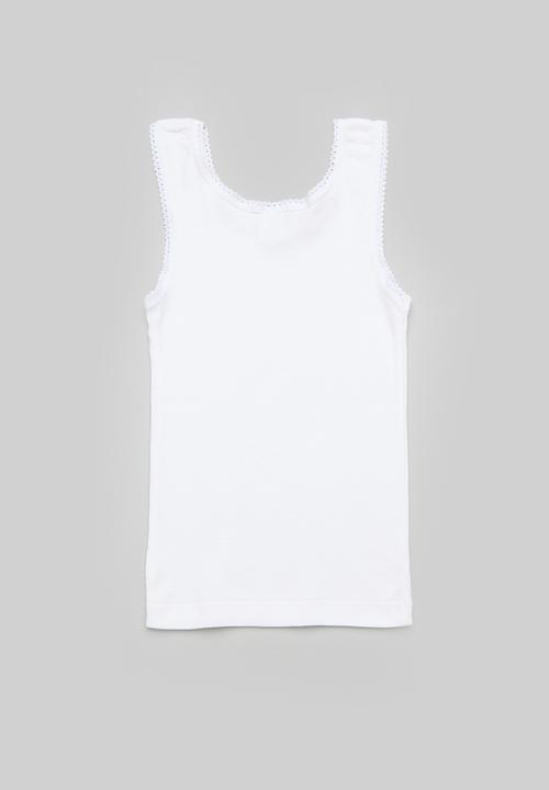 Pop Candy - 2 Pack vest - white