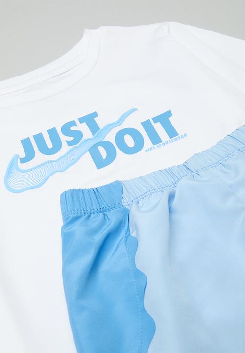 Nike - Nike woven short set - psychic blue