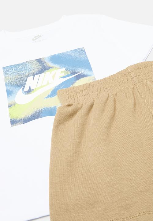 Nike - Nike knit short set - parachute beige