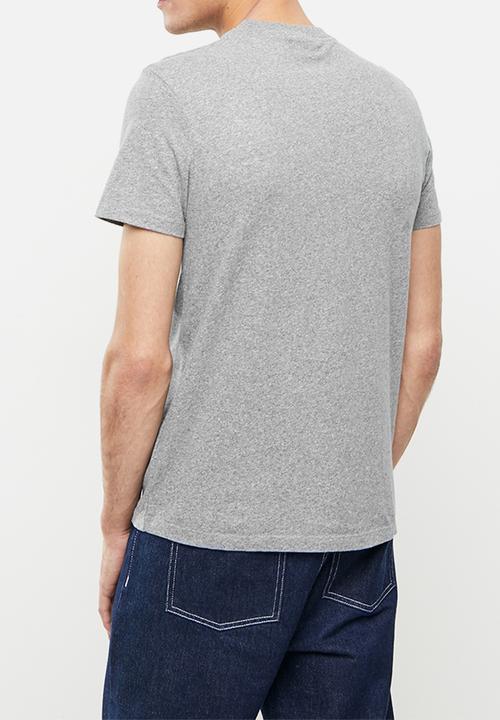 Superdry. - Vintage logo emb tee - grey