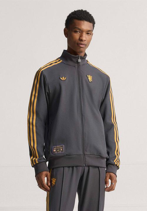 adidas Originals - Manchester United Terrace Icons Track Top - Black - Adidas