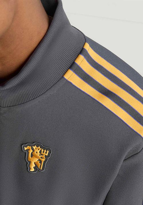 adidas Originals - Manchester United Terrace Icons Track Top - Black - Adidas