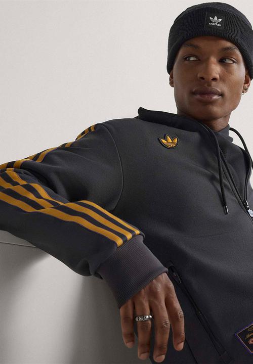 adidas Originals - Manchester United Terrace Icons Track Top - Black - Adidas